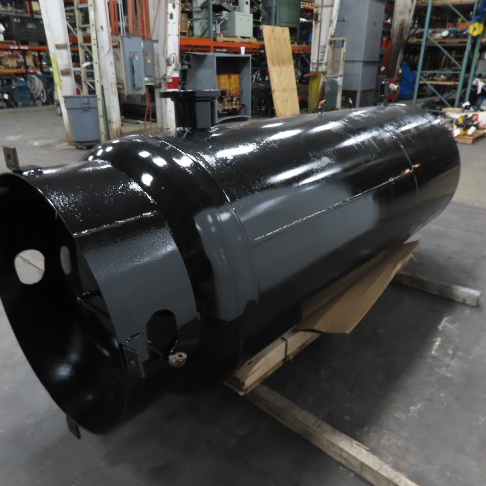 660 Gallon Vertical Compressed Air Receiver Storage Tank 125PSI (New Paint)