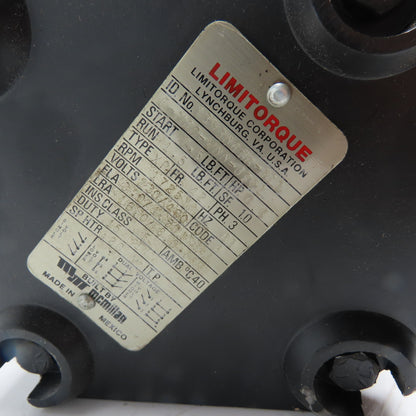 Limitorque 13930456-689F-M40-V00-03P1 0.5HP Electric Motor 3Ph 230/460V 1725RPM