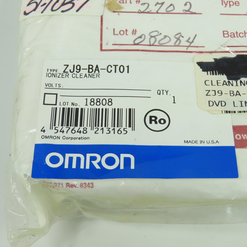 Omron ZJ9-BA-CT01 Ionizer Cleaner Swabs
