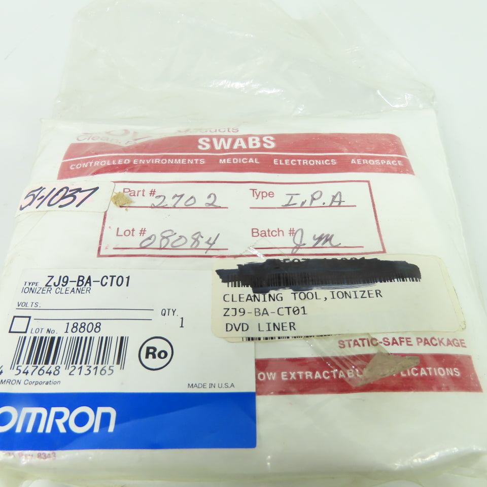 Omron ZJ9-BA-CT01 Ionizer Cleaner Swabs