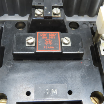 Allen Bradley 709DOD Size 3 Motor Starter Overload 120V Coil 50Hp 600V Max