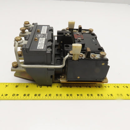 Allen Bradley 709DOD Size 3 Motor Starter Overload 120V Coil 50Hp 600V Max