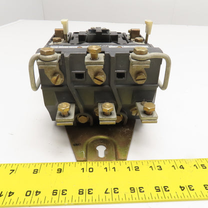 Allen Bradley 709DOD Size 3 Motor Starter Overload 120V Coil 50Hp 600V Max