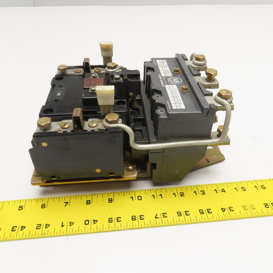 Allen Bradley 709DOD Size 3 Motor Starter Overload 120V Coil 50Hp 600V Max