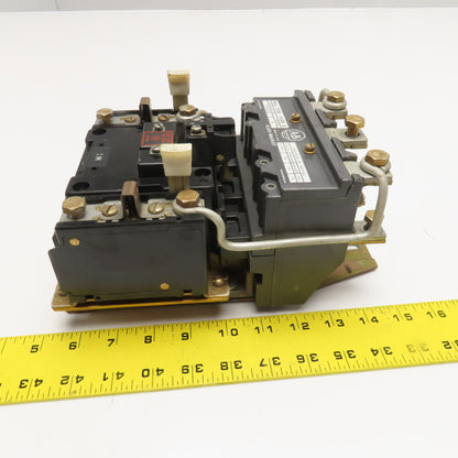 Allen Bradley 709DOD Size 3 Motor Starter Overload 120V Coil 50Hp 600V Max