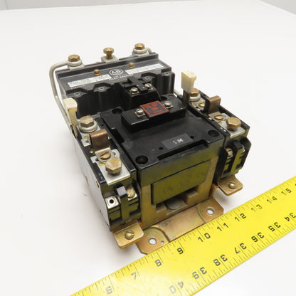 Allen Bradley 709DOD Size 3 Motor Starter Overload 120V Coil 50Hp 600V Max