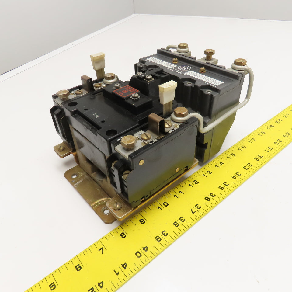Allen Bradley 709DOD Size 3 Motor Starter Overload 120V Coil 50Hp 600V Max