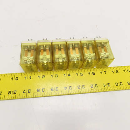 Idec RR2P-UL General Purpose Plug In Relay 120VAC Coil Lot Of 6
