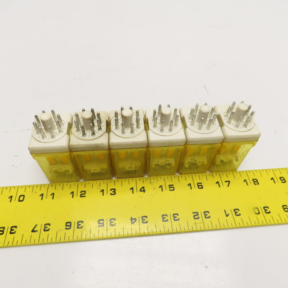 Idec RR2P-UL General Purpose Plug In Relay 120VAC Coil Lot Of 6