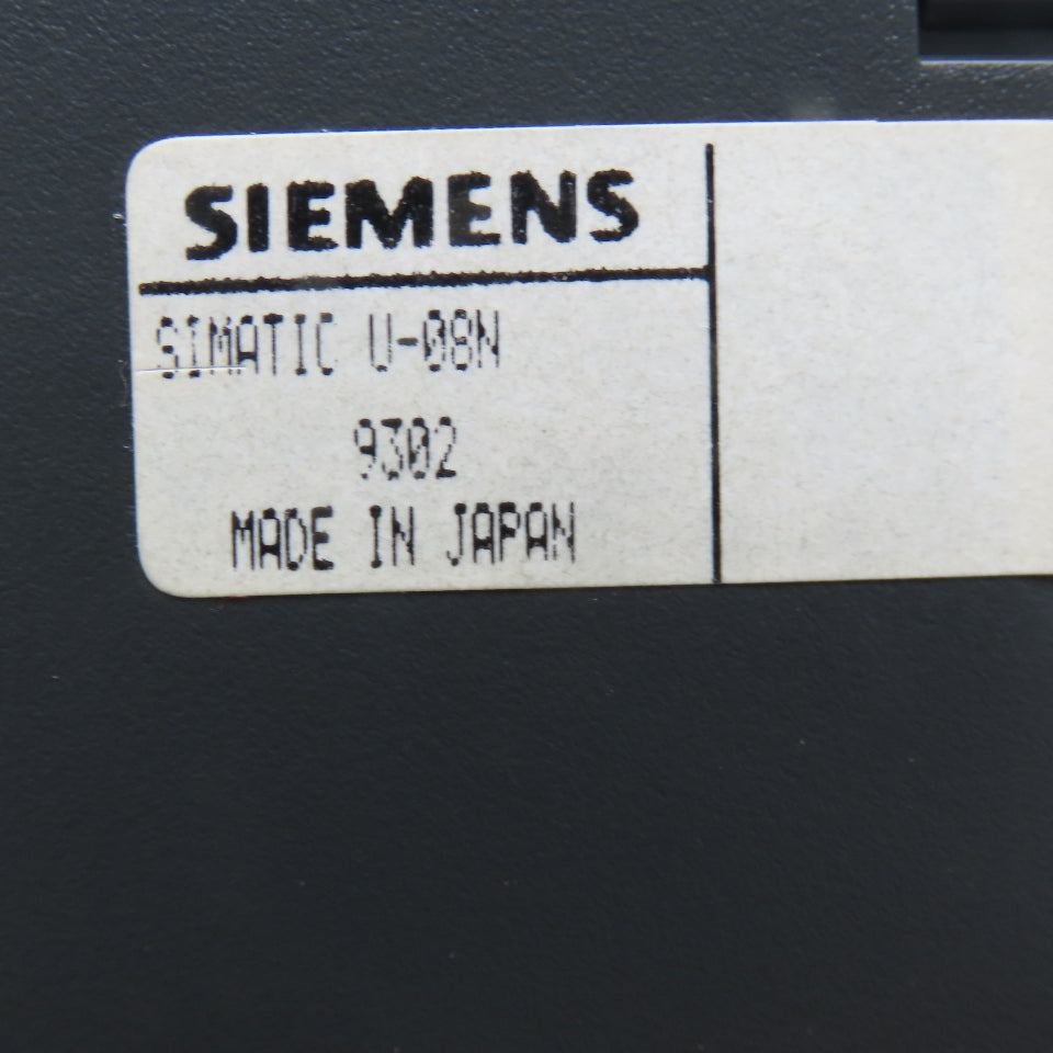 Siemens U-08N Simatic Output Module 20-28VDC Lot Of 3