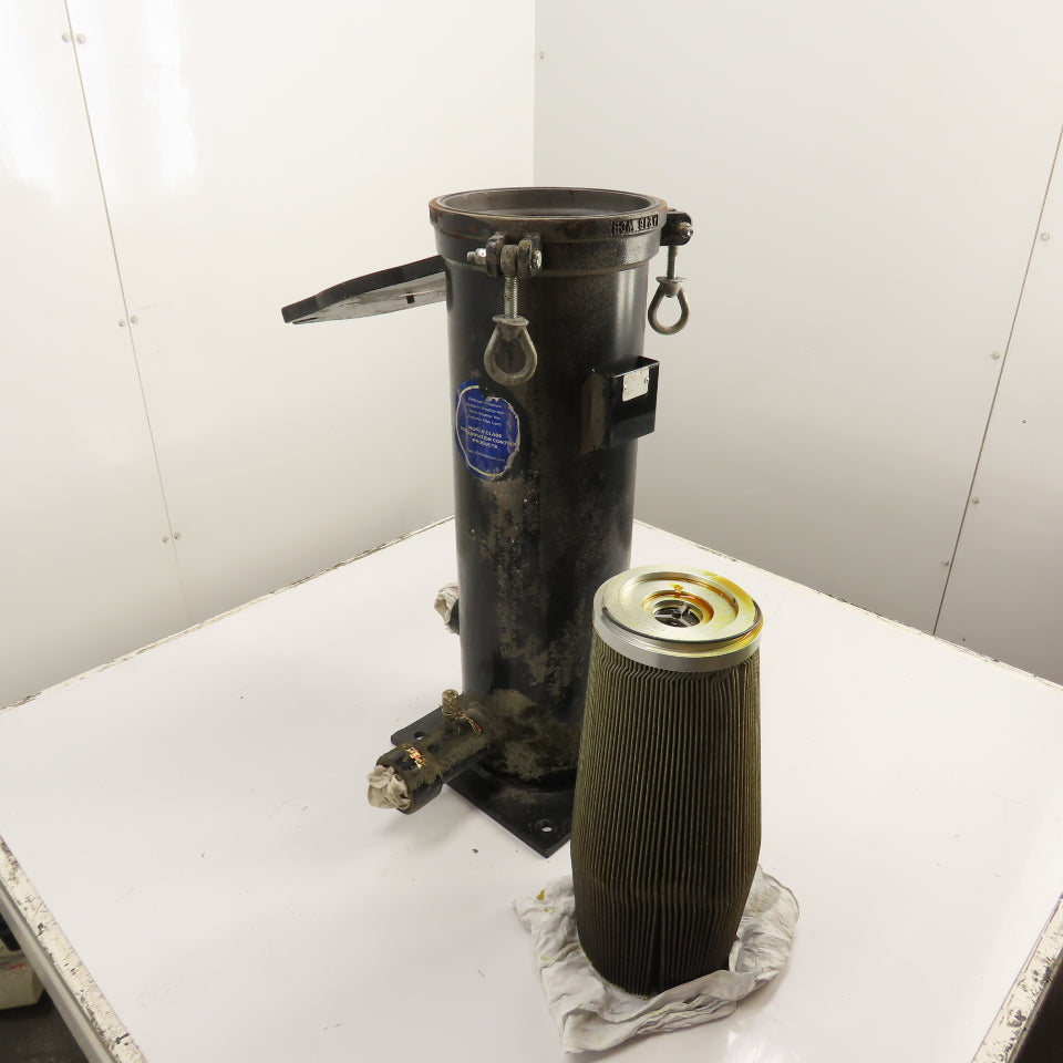 Y2K Fluid Power 18" High Viscosity Hydraulic & Gear Filter Housing 150 PSI