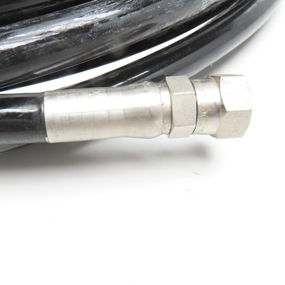 Swagelok (-8) 1/2" NPSM Swivel Female SS316 Fitted Hydraulic Hose Assembly 32'