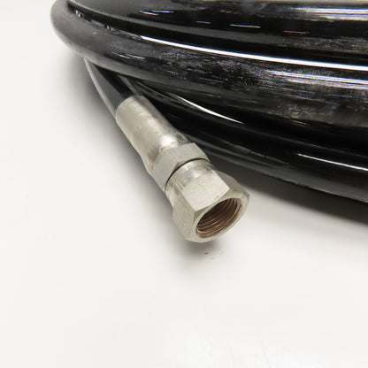 Swagelok (-8) 1/2" NPSM Swivel Female SS316 Fitted Hydraulic Hose Assembly 32'