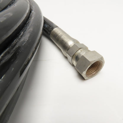 Swagelok (-8) 1/2" NPSM Swivel Female SS316 Fitted Hydraulic Hose Assembly 32'