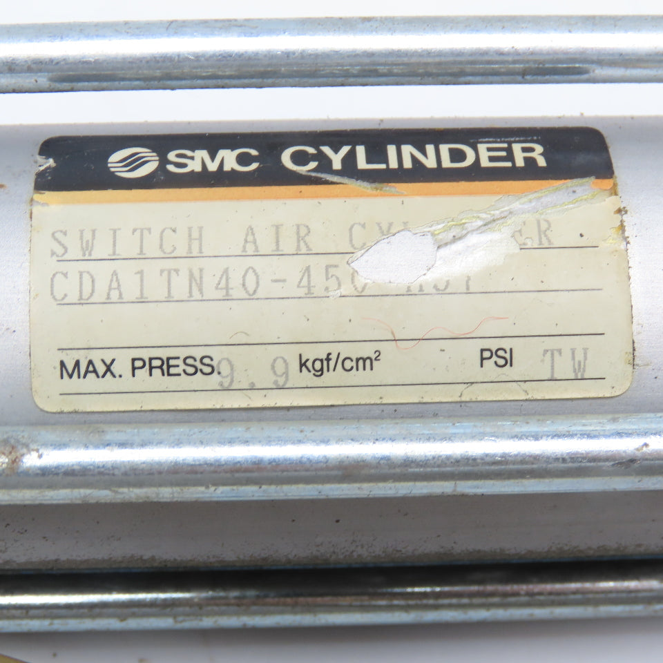 SMC CDA1TN40-450 40mm Bore x 450mm Stroke Double Acting Trunnion Air Cylinder