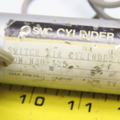 SMC CDM N30-125 30mm Bore 125mm Stroke Double Acting Air Cylinder