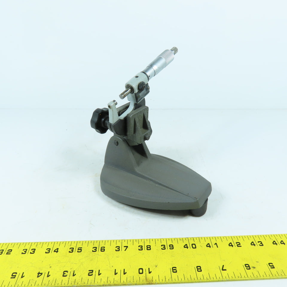0-1" Bench Micrometer Mechanical Counter W/ Adjustable Stand
