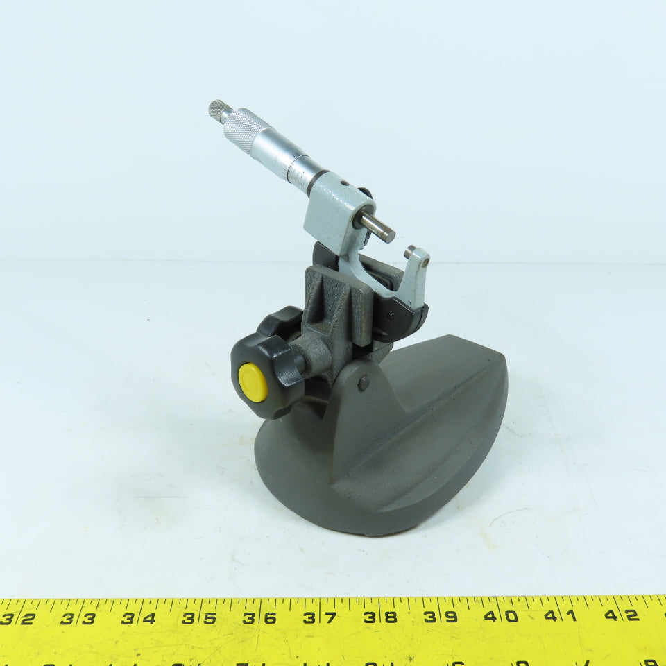 0-1" Bench Micrometer Mechanical Counter W/ Adjustable Stand