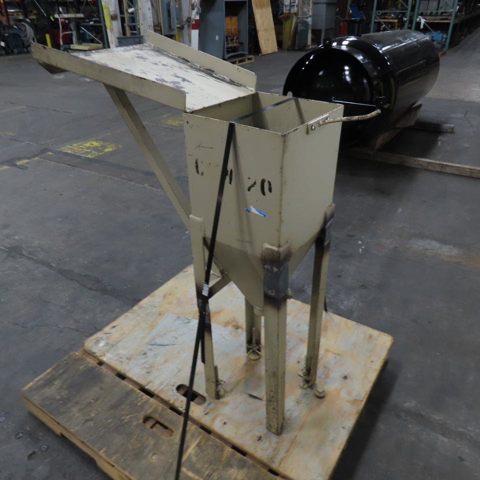 12" x 12" Top Fill Hopper 45" From Ground