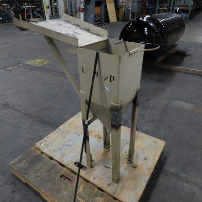 12" x 12" Top Fill Hopper 45" From Ground