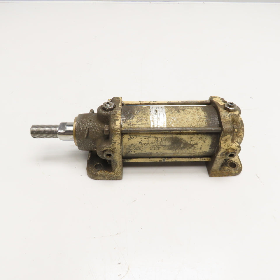 Peninsular 2-1/2" Bore x 3" Stroke Double Acting Foot Mount Air Cylinder