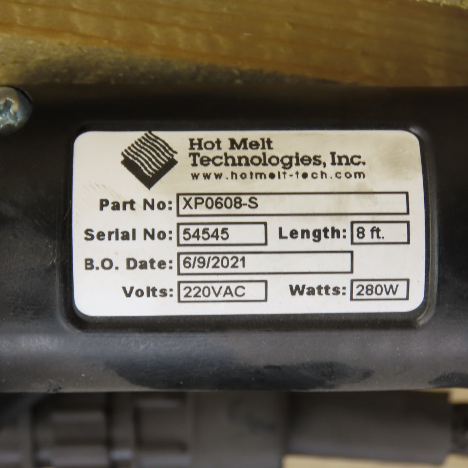 Hot Melt Technologies Benchmark 315 Adhesive Supply Unit 220V 8ft Heated Hose