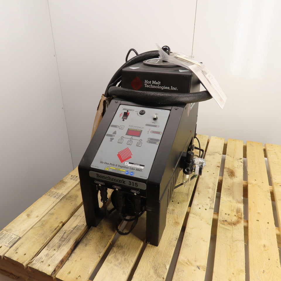 Hot Melt Technologies Benchmark 315 Adhesive Supply Unit 220V 8ft Heated Hose