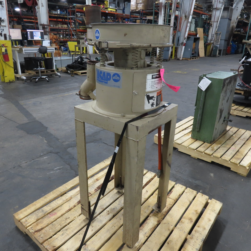 Sweco LS18S333 1/4HP 18" Vibro-Energy Round Screener Separator Sieve 460V 3PH