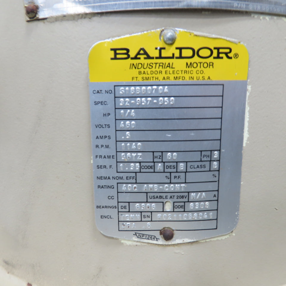 Sweco LS18S333 1/4HP 18" Vibro-Energy Round Screener Separator Sieve 460V 3PH