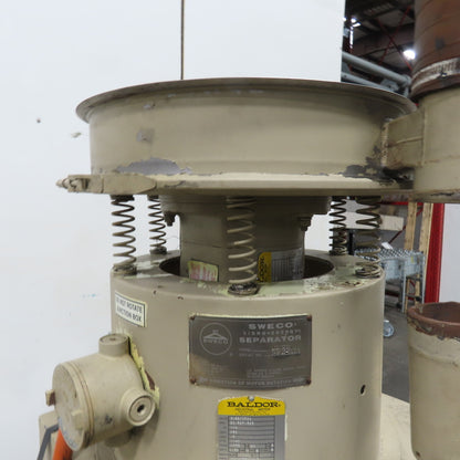 Sweco LS18S333 1/4HP 18" Vibro-Energy Round Screener Separator Sieve 460V 3PH