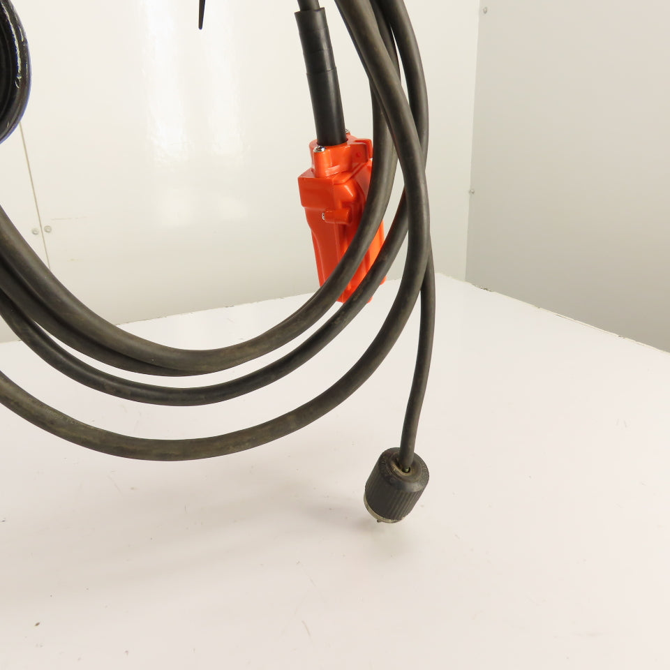 CM Lodestar Model F 1/2 Ton Electric Chain Hoist 120V 1Ph 10' Lift 16FPM Tested