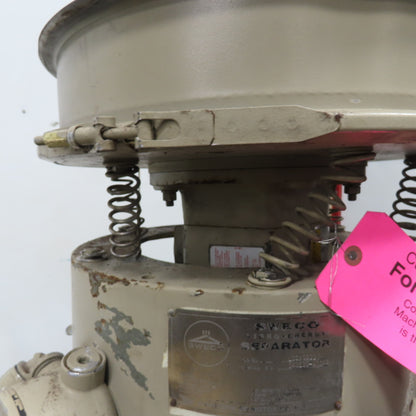 Sweco LS18S333 1/4HP 18" Vibro-Energy Round Screener Separator Sieve 460V 3PH