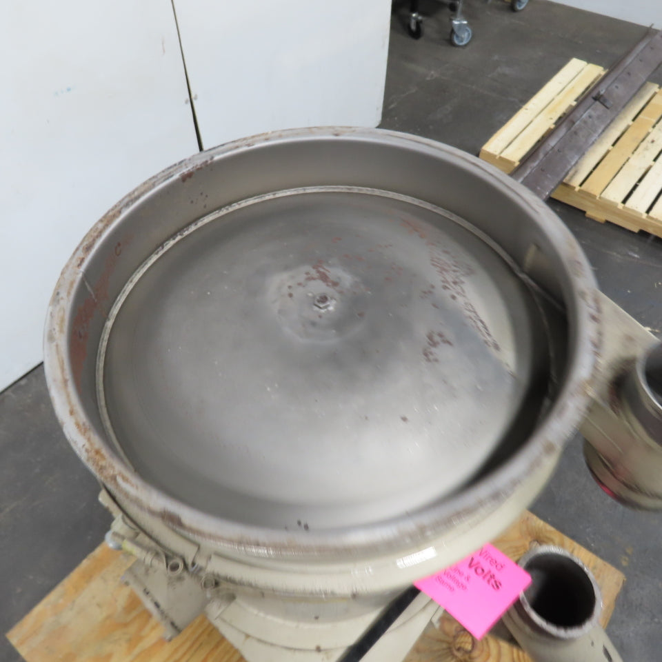 Sweco LS18S333 1/4HP 18" Vibro-Energy Round Screener Separator Sieve 460V 3PH