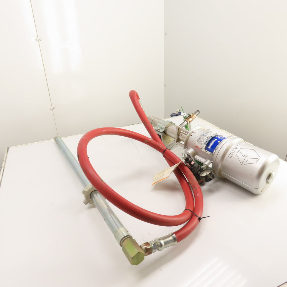 Graco 24B229 President 10:1 Pneumatic Piston Pump 1800PSI 3.0 GPM W/Suction Tube