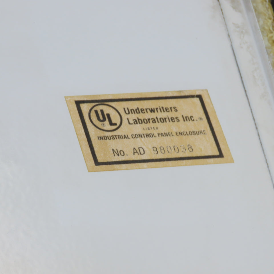 48" x 36" x 12" Electrical Enclosure W/ Backplate