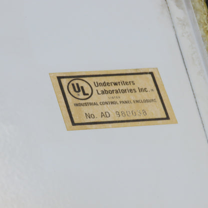 48" x 36" x 12" Electrical Enclosure W/ Backplate