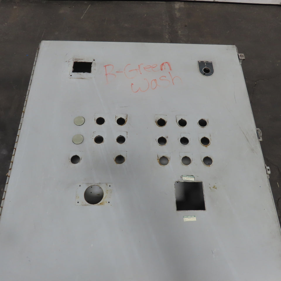 48" x 36" x 12" Electrical Enclosure W/ Backplate