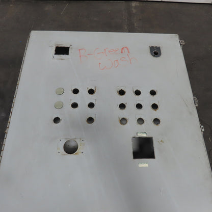 48" x 36" x 12" Electrical Enclosure W/ Backplate