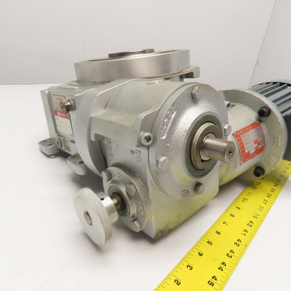 Camco 601RDM6H24-270 10:1 Roller Dial Index Drive .75kW 230/460V 6 Stop 270°