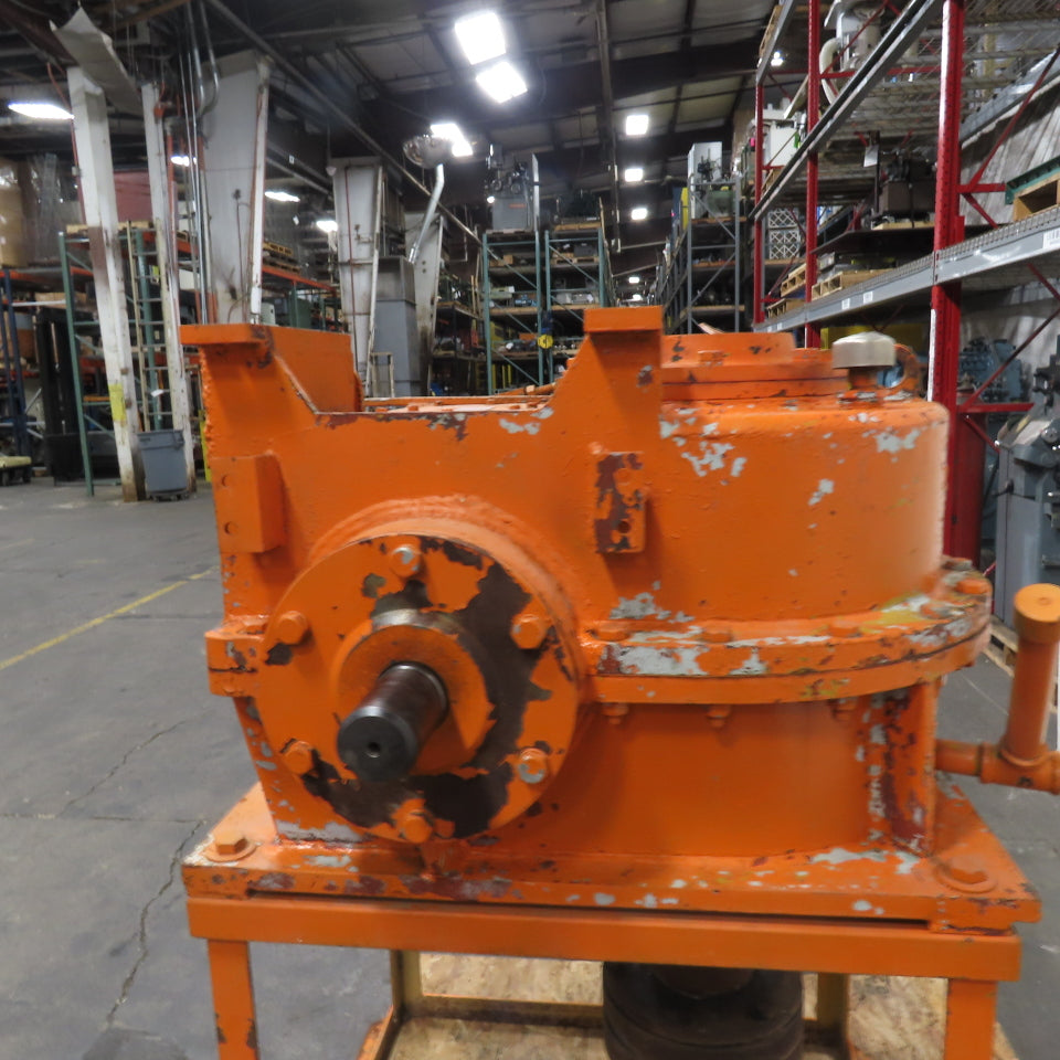 IDC Industries Clear Set Worn Ohio Crane Swing Gear Box 2-13/16" 20:1 Ratio