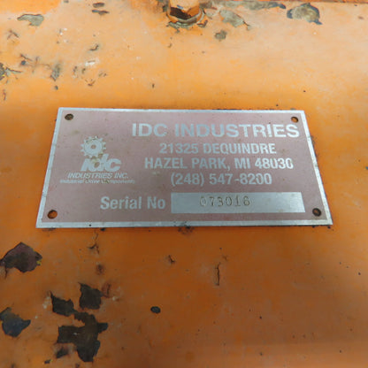 IDC Industries Clear Set Worn Ohio Crane Swing Gear Box 2-13/16" 20:1 Ratio