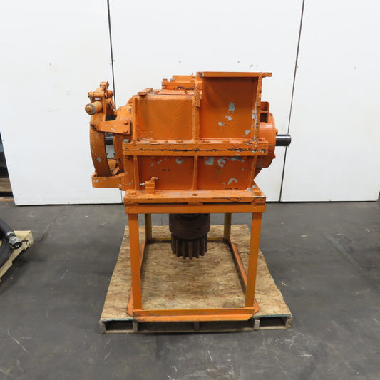 IDC Industries Clear Set Worn Ohio Crane Swing Gear Box 2-13/16" 20:1 Ratio