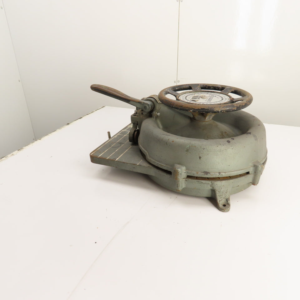 Diagraph 7/8" Manual Stencil Cutting Machine Cutter Cast Iron A-Z 1-9