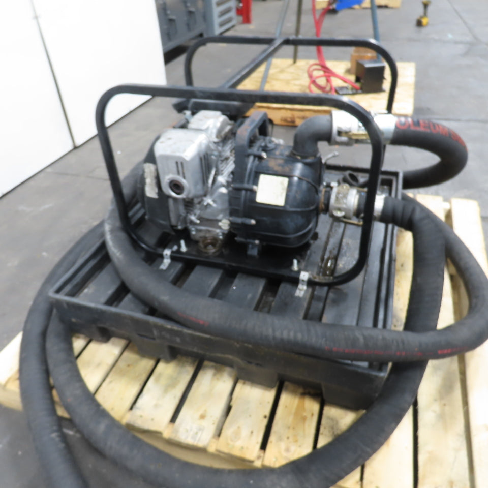 Honda GC 160 Portable Gas Engine Utility Trash Water Pump W/ 2-1/2"OD Hose