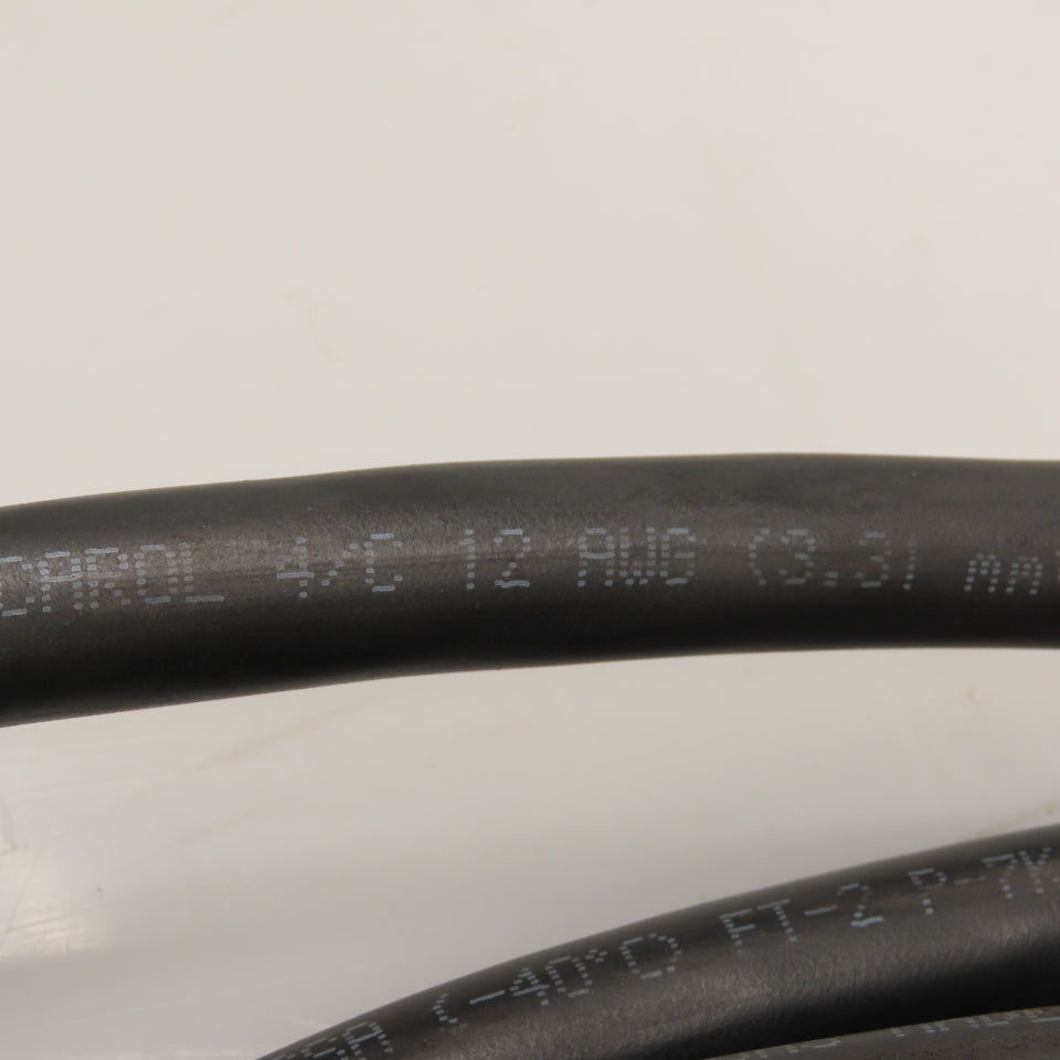 Carol 12/4 SOOW 4 Conductor 12 AWG 600V Portable Control Cable Cord 70' Long