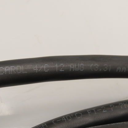 Carol 12/4 SOOW 4 Conductor 12 AWG 600V Portable Control Cable Cord 70' Long