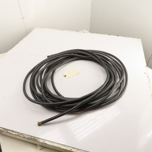 Carol 12/4 SOOW 4 Conductor 12 AWG 600V Portable Control Cable Cord 70' Long
