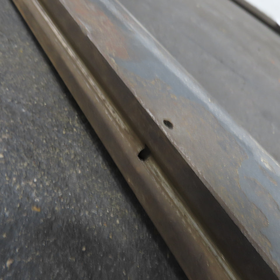 108" Long Press Brake 90° V-Forming Angle Die Block 1/2" Tang 2-7/8" Tall