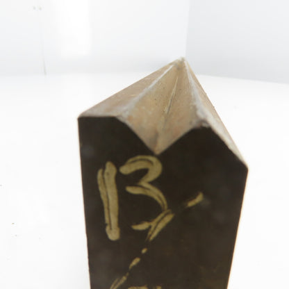72-1/2" Long Press Brake 90° V-Forming Angle Die Block 1/2" Tang 3-3/8" Tall