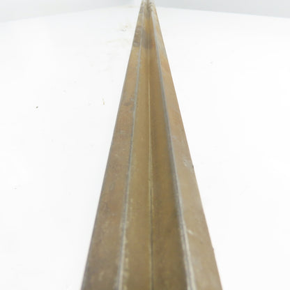 72-1/2" Long Press Brake 90° V-Forming Angle Die Block 1/2" Tang 3-3/8" Tall